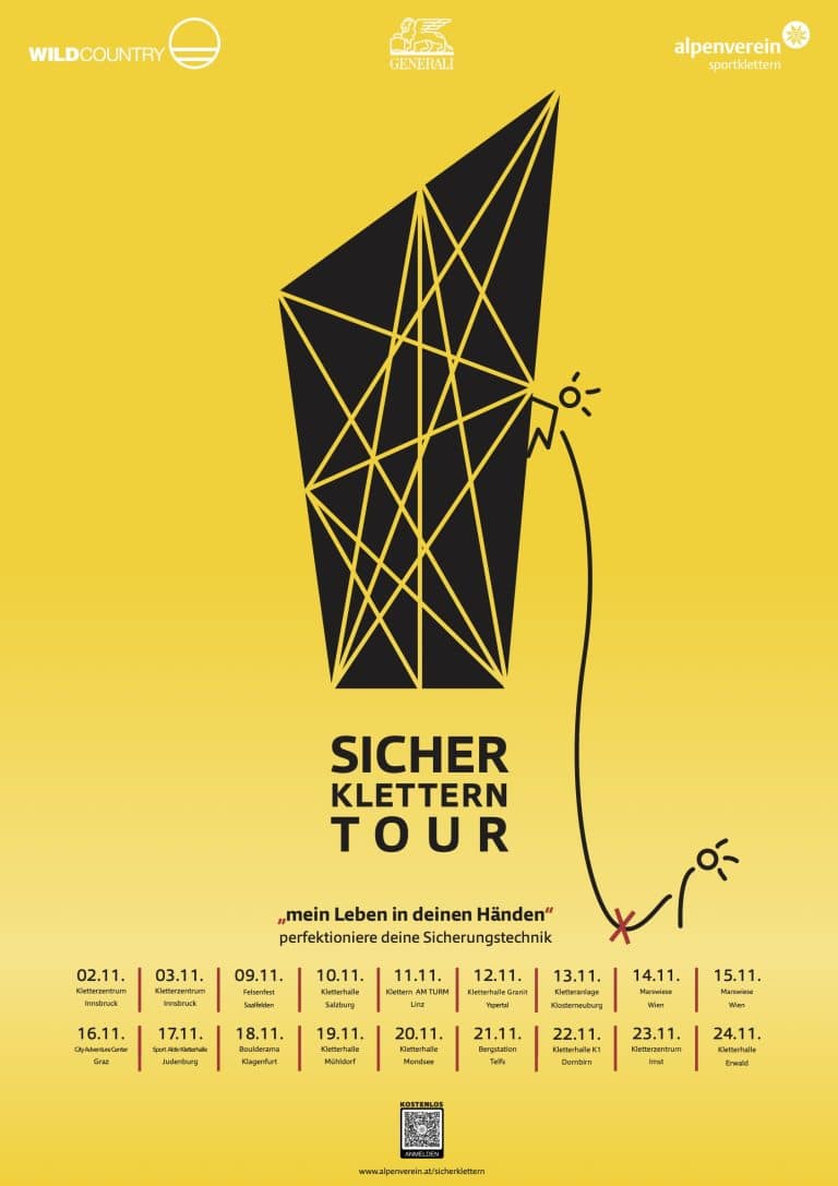 Alpenverein Sicher Klettern Tour Herbst 2024